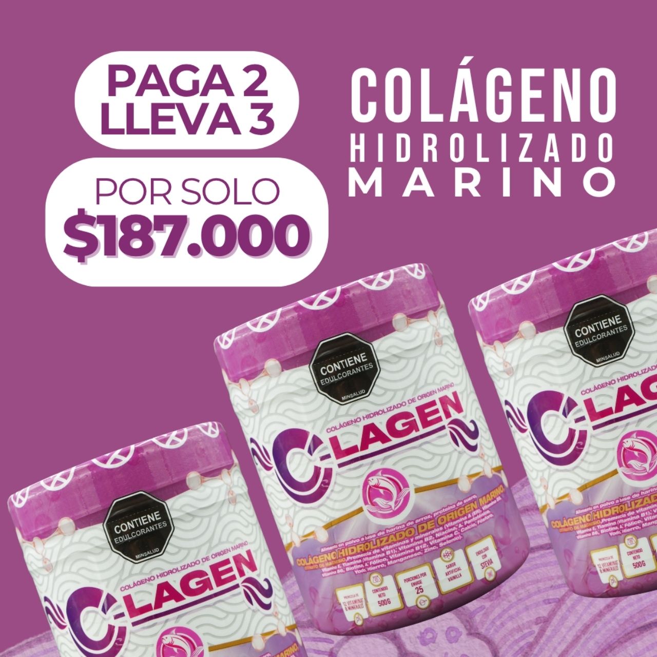 C-LAGEN Paga 2 lleva 3